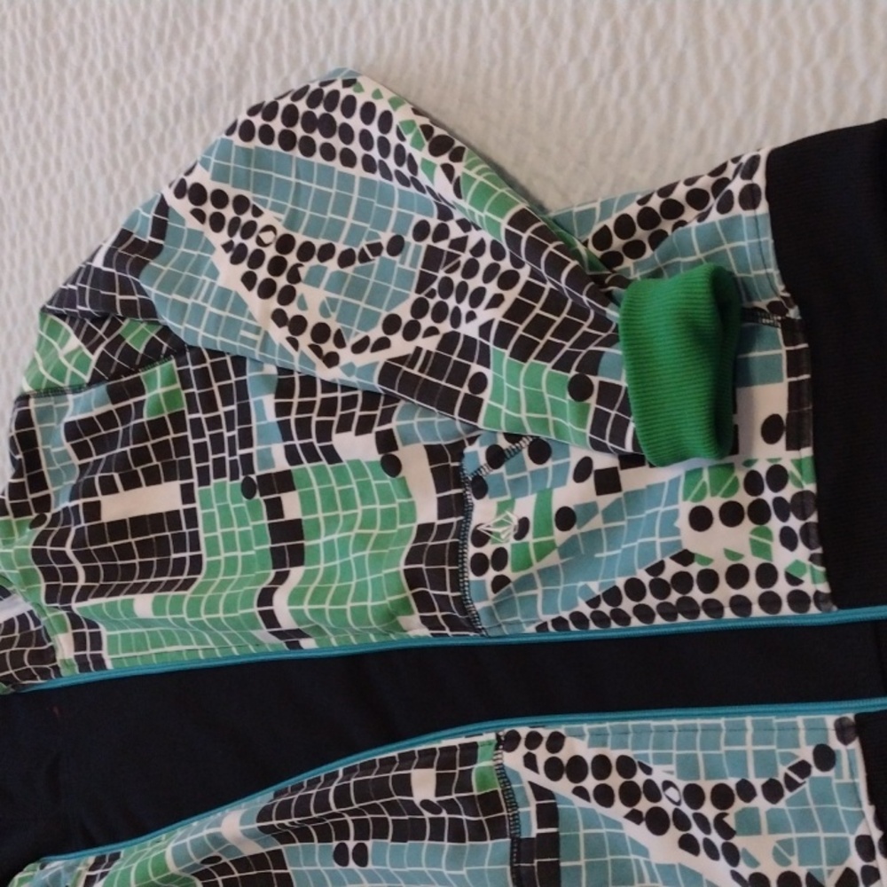 Multiple Color Volcom Zip Up Jacket Reverseable M… - image 3